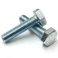 6mmx10mm 8.8 H/T Hex HD Set Screw Zinc Plated